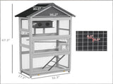 Bird Cage Starter Kit with Detachable Rolling Stand 96065886
