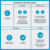 6 Piece Jacquard Towel Set B03598756