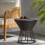 ZUN CRETE ACCENT TABLE 60010.00MBRN