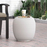 Outdoor LightWeight Concrete Side Table 73449.00