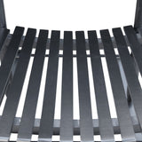 wooden porch rocker chair BLACK, without mat W49520606