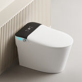 ZUN Smart Toilet with Voice Control and Bubble Shield, Heated Bidet Seat, Smart Toilet with Bidet Built W1872P209967