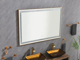 60 x6 Inch LED Bathroom Mirror with Aluminum Frame, Wall Mounted Vanity Mirror, Anti-Fog, Memory, W2287P279863