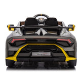 ZUN Lamborghini Huracan Sto 24V Kids Electric Ride-On Drift Car: Speeds 1.86-5.59 MPH, Ages 3-8, Foam W1396P155005