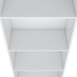 ZUN White Tier Storage Shelves Bookcase B062P175156