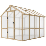 Wooden Walk-in Greenhouse Kit 26732641