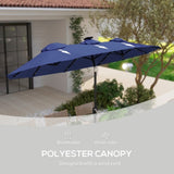 Outdoor beach umbrella/Double-Sided Market Umbrella 57026062