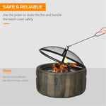 ZUN Outdoor Fire Pit 45718981