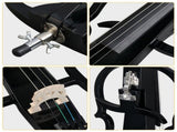 Full Size 4/4 Electric Style Cello with Case Bow Rosin Earphone Connecting line 82205061