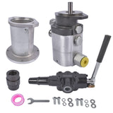 Hydraulic Wood Log Splitter Pump Kit 3/4'' 3600 RPM 22GPM 1"-1/4" Dia. Pipe 51843420