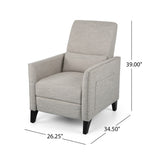 PUSH BACK RECLINER 65532.00LGRY