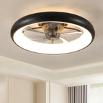 ZUN Ceiling Fan with Lights Dimmable LED W1340103791