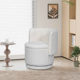 360 Degree Swivel Back Sofa Chair With Storage Space, Suitable For Bedroom and Living Room W1716P196476