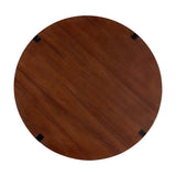 ACACIA SOLID WOOD COFFEE TABLE,BROWN & BLACK COLOR N770P269892B