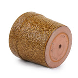 Handmade Ceramic Planter Set of 3, 15/12/9 Inch Diameter, Earth-Tone Speckled Glaze, for Orchids & W3273P321469