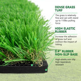 12x5 FT Golf Putting Green, Golf Training Mat with High-quality Turf, 3 Holes, 3 Flags and Cups for W1422P289867