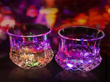 2 Packs Flash Light Up Cups Liquid Activated Multicolor LED Glasses Fun Light Up Drinking Shot 53344376