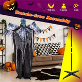 6 'Halloween decorations with poseable wings and arms 67828177