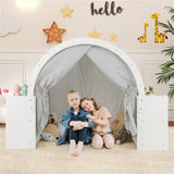 Versatile Kids Playhouse With totally 8 cubbies and 2 countertops 25708156