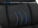500lbs Big and Tall Office Chair Adjustable Lumbar Support, Executive Office Chair Heavy Duty 41667994