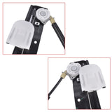 2PCS Front Left&Right Power Window Regulator C2Z31200 C2Z31201 for Jaguar XF X250 2008-2015 64652443