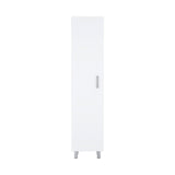 Storage Cabinet Molekeede, Four Shelves, White Finish B092123123