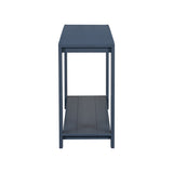 U_STYLE Distinctive Features of a Minimalist Console Table with Bottom Shelf and Four Legs, Suitable N711P173084V