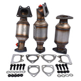 ZUN Catalytic Converters Set for Honda Pilot 3.5L 2005 2006 2007 2008 45106 45107 45108 76171678