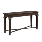 Traditional Design Sofa Table Espresso Finish Living Room Furniture 1pc B011P291539