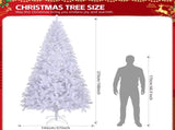 9 FT Pre-lit Artificial Christmas Tree, Hinged Xmas Pine Tree with 2000 Branch Tips, 650 Lights for 67998958