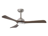 42" Solid Wood Blades Ceiling Fan with Lights Remote Control,Quiet DC Motor 3 Blade Ceiling Fans 6 W3596P460816