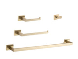 4 - Piece Bathroom Hardware Set W2287P164207