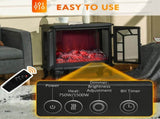 Electric Fireplace Heater LED Flame Fireplace Stove 21608799