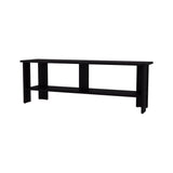 Wengue TV Stand with Open Storage B062P290285