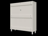 Shoes Storage Cabinet for Entryway,Narrow Shoe Rack Cabinet,Shoe Cabinet with 3 Flip Drawers, W3166P268393