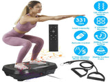 Vibration Plate Exercise Machine with 120 Speed Levels & 2 Resistance Bands, 331Lbs Load Capacity 86926018