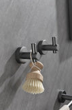 6 Piece Bathroom Towel Rack Set Wall Mount W92863261