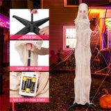 6FT Halloween decorations with LED red glow eyes 31197823