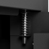 Steel Security Safe and Lock Box with Electronic Keypad - Secure Cash, Jewelry, ID Documents, W396P278364