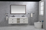 Bathroom led mirror is multi-functional and each function is controlled by a smart touch button. W2152130269