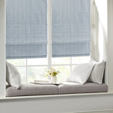 ZUN Basketweave Room Darkening Cordless Roman Shade B03598284