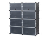 7-Tier Portable 28 Pair Shoe Rack Organizer 14 Grids Tower Shelf Storage Cabinet Stand Expandable 95502788