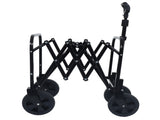 Expandable Dual-Layer Utility Wagon with 100% Extra Space - Grocery Cart for Camping, Shopping, 32829486