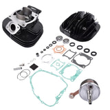 ZUN For Yamaha Blaster 200 66mm Piston Cylinder Crank Motor Rebuild Gasket Seal Kit 17499573