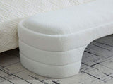 64.96"Wide Modern Upholstered Armless Upholstered Bedroom Benches End of Bed Bench for Entryway, W3189P445987