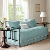 6 Piece Reversible Daybed Cover Set Blue Daybed B035129054