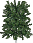 ZUN 6 FT Pre-lit Artificial Pencil Christmas Tree, Hinged Xmas Pine Tree with 400 Branch Tips, 210 20022632