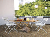 10pcs Injection Molding Classic Garden Plastic Folding Chair White 45469447