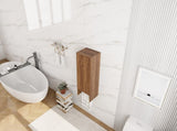 12 Inch Small Wall Mounted Side Cabinet, Soft Closing Door, Suitable For Small Bathroom, Study, W1972P457984
