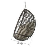 ZUN HANGING BASKET- BROWN- NO STAND BASKET ONLY 60654.00BSTMBN